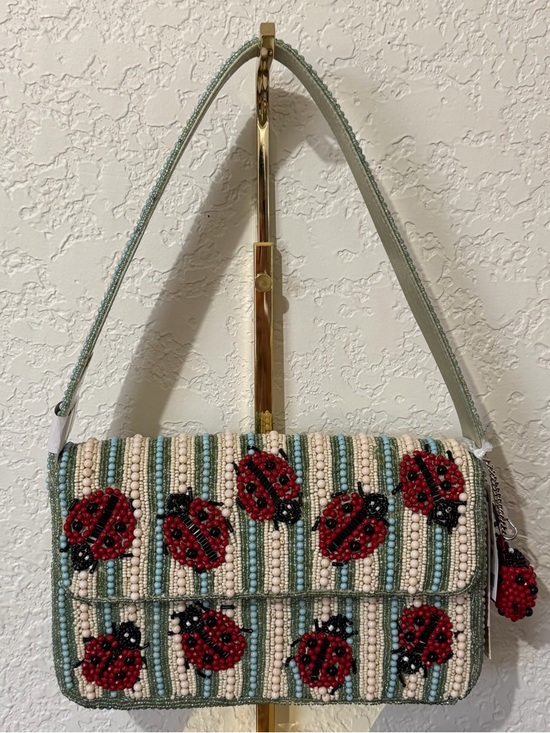 T.J.Maxx Handbags - Viral Beaded Ladybug Shoulder Bag with charm
